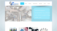 Desktop Screenshot of evergreenmachinery.net